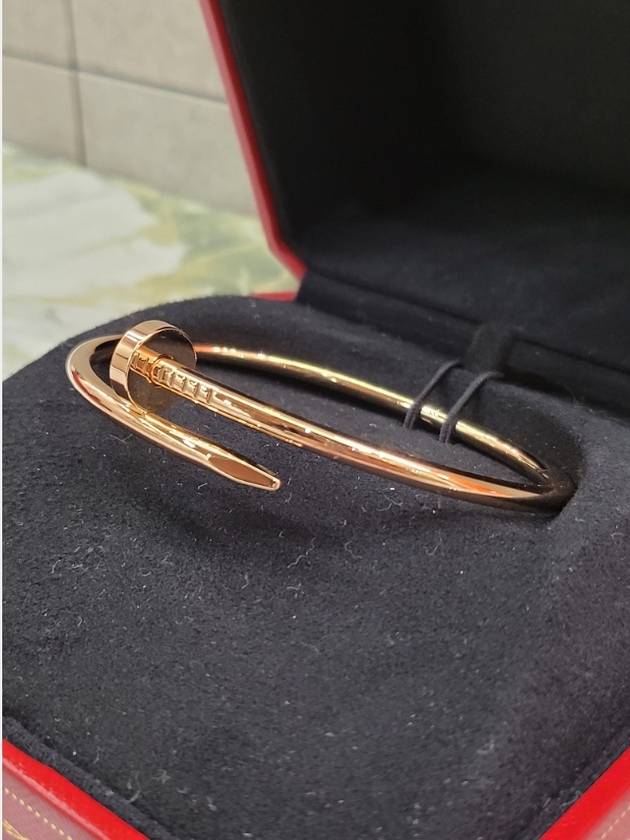 Just Ankleu Nail Bracelet Rose Gold No 16 - CARTIER - BALAAN 4