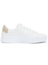 G4 Logo Leather Low Top Sneakers White - GIVENCHY - BALAAN 5