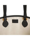 Ophidia Leather Tote Bag Black - GUCCI - BALAAN 9