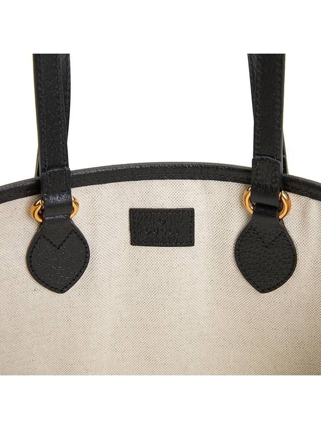 Ophidia Leather Tote Bag Black - GUCCI - BALAAN 9