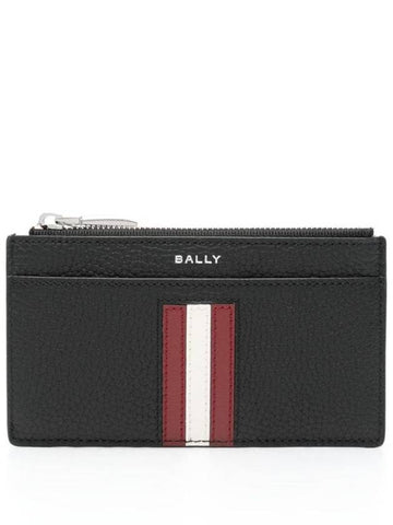 ribbon leather wallet 6306557 - BALLY - BALAAN 1