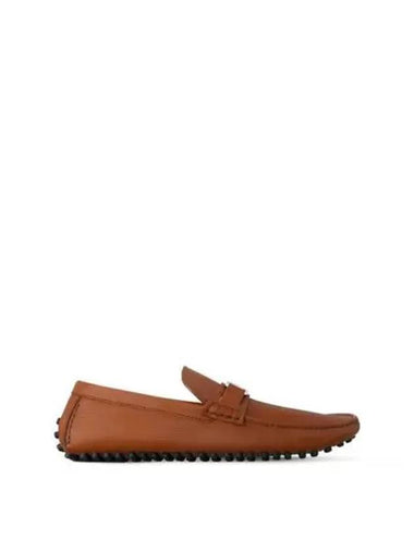 Hockenheim Moccasin Driving Shoes Cognac - LOUIS VUITTON - BALAAN 1