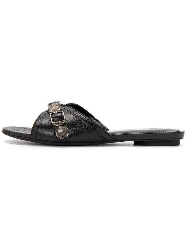 Cagole Flat Slipper Black - BALENCIAGA - BALAAN 5