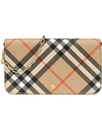 Check chain strap wallet 8095123 - BURBERRY - BALAAN 2