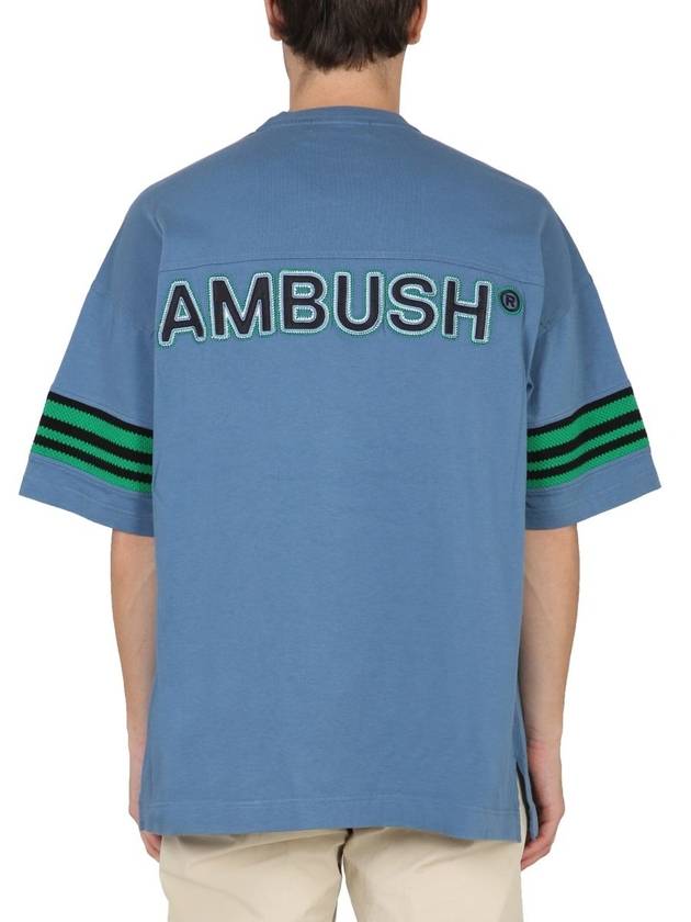 Long Sleeve T-Shirt BMAA053F22JER0014401 BLUE - AMBUSH - BALAAN 6