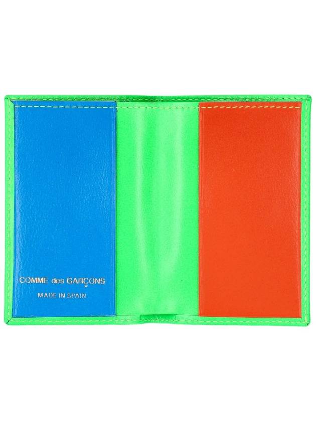 Super Fluo bifold cardholder - COMME DES GARCONS WALLET - BALAAN 3