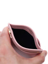 Zippered Grained Leather Card Wallet Light Pink - MULBERRY - BALAAN 7