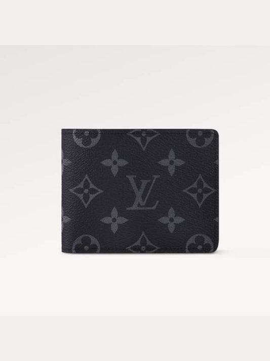 Slender Monogram Eclipse Half Wallet Black - LOUIS VUITTON - BALAAN 2