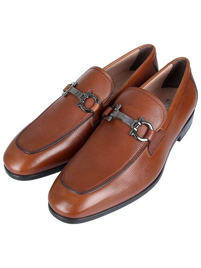 Men's Gancini Loafers Brown - SALVATORE FERRAGAMO - BALAAN 2