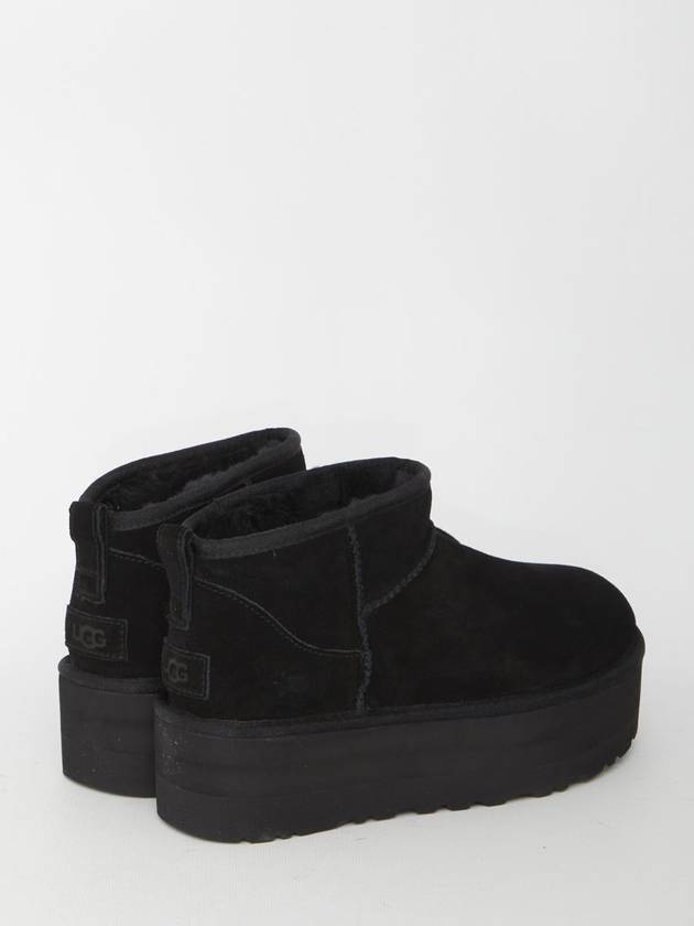 Classic Ultra Mini Platform Winter Boots Black - UGG - BALAAN 4