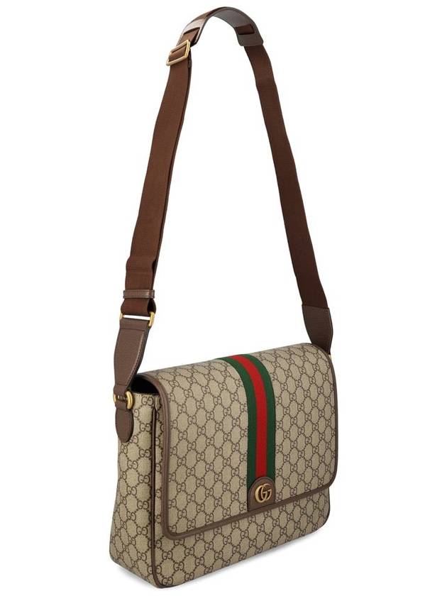 Men's Ophidia GG Cross Bag Beige Ebony - GUCCI - BALAAN 4