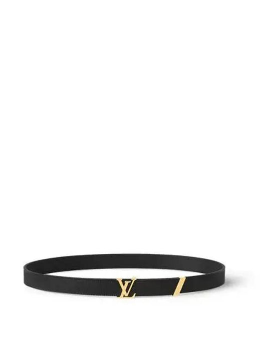 LV Initiales 20MM Leather Belt Black - LOUIS VUITTON - BALAAN 2