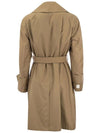 The Cube VTRENCH Cotton Trench Coat Double Breasted 2419021024600 011 - MAX MARA - BALAAN 2