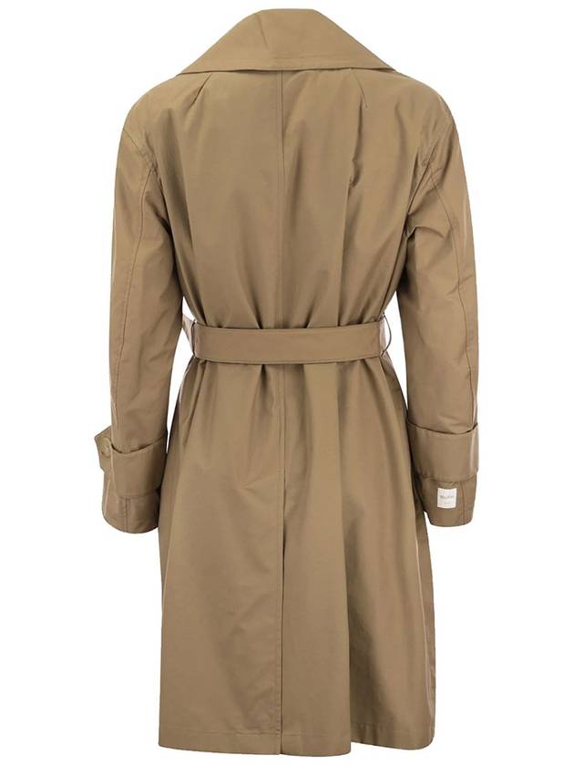 The Cube VTRENCH Cotton Trench Coat Double Breasted 2419021024600 011 - MAX MARA - BALAAN 2