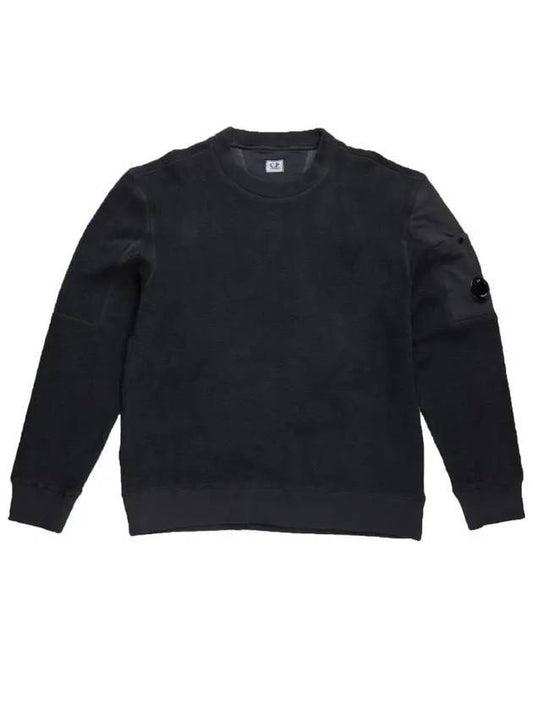 Lens Crew Neck Sweatshirt Charcoal - CP COMPANY - BALAAN 1