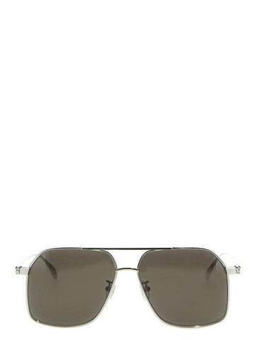 Eyewear Skull Angle Caravan Sunglasses Smoke - ALEXANDER MCQUEEN - BALAAN 1