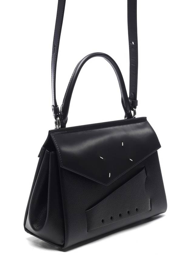 Snatched Classique Small Tote Bag Black - MAISON MARGIELA - BALAAN 4