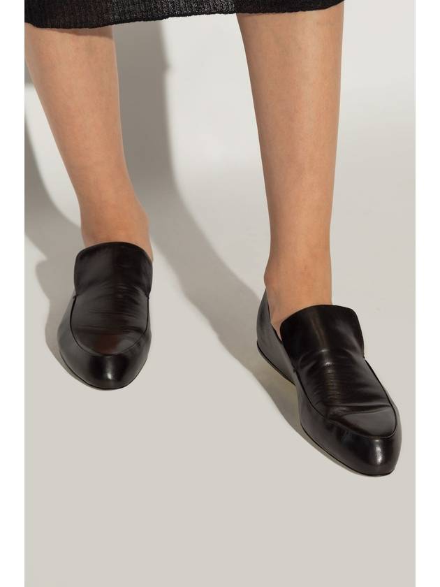 Leather Loafers Black - JIL SANDER - BALAAN 3