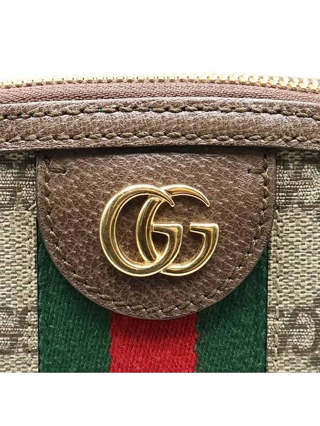 499621 Web Stripe Detail Gold Double G Ophidia Cross Bag - GUCCI - BALAAN 3