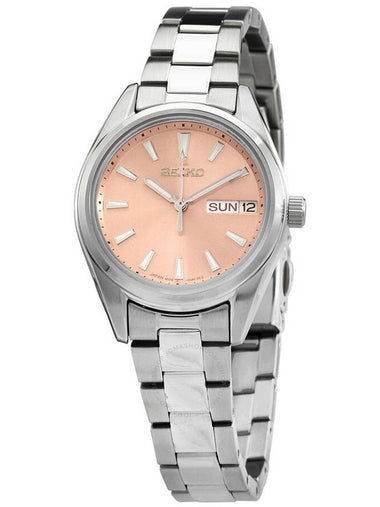 Seiko Neo Classic Quartz Pink Dial Ladies Watch SUR351P1 - SEIKO - BALAAN 1