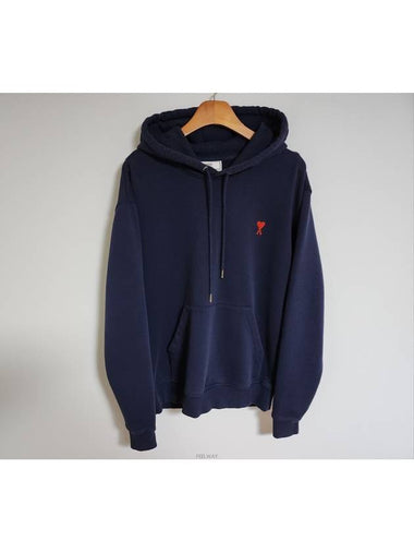 L Small Heart Men s Hoodie H20HJ008 730 - AMI - BALAAN 1