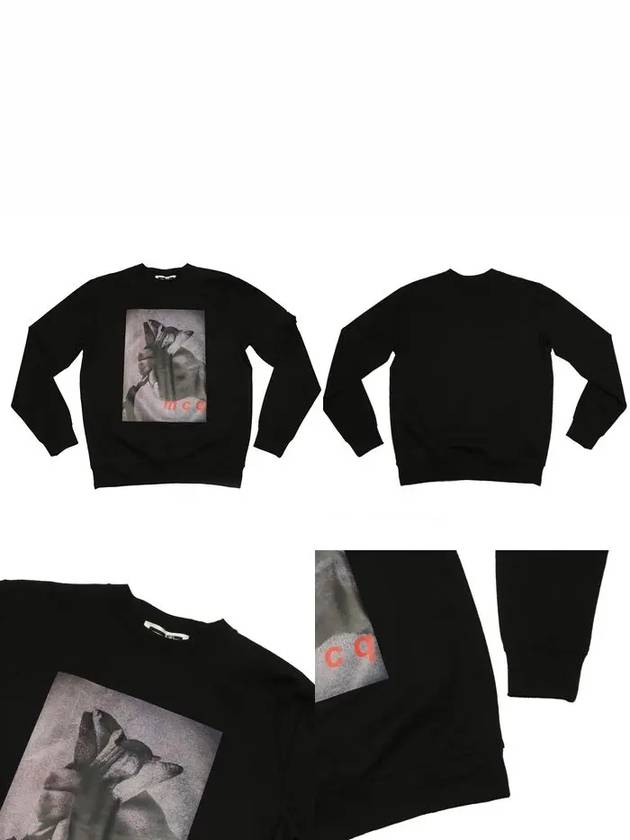 McQ Women s Printing Sweatshirt Black RJR58 - ALEXANDER MCQUEEN - BALAAN 6