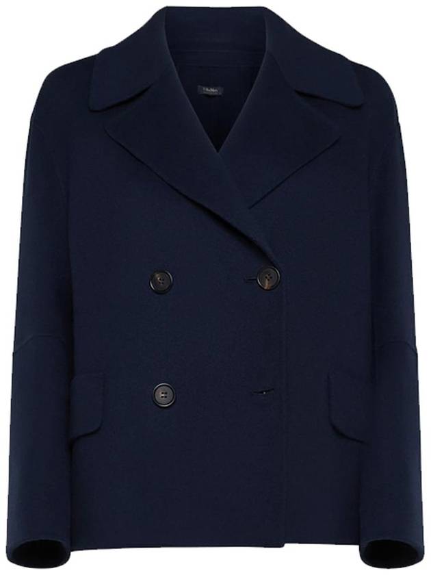 S Max Mara Cape Wool Jacket 2419041031600 028 - S MAX MARA - BALAAN 1