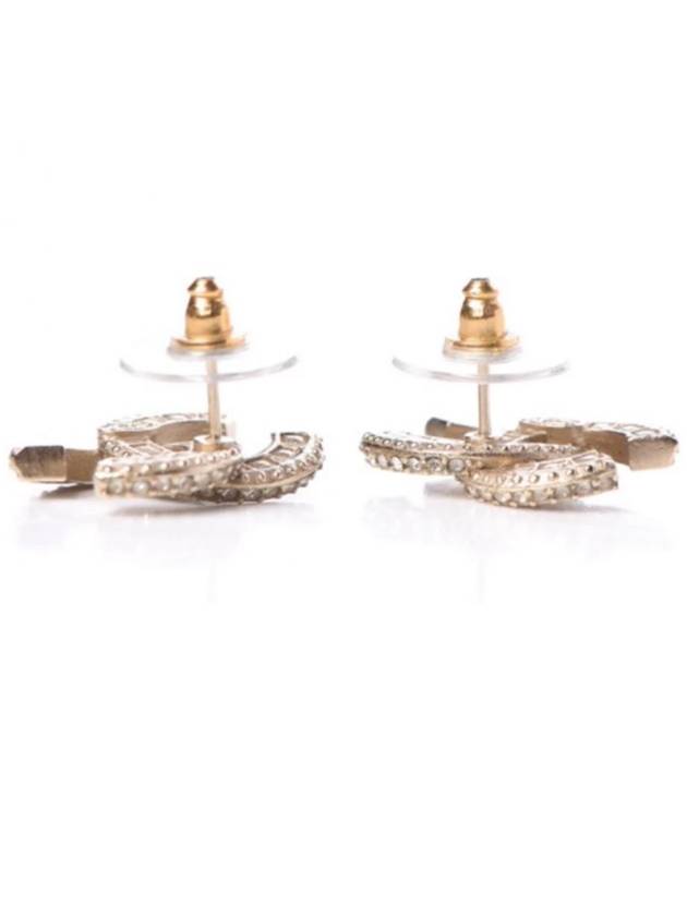 Metal Earrings Diamantes & Gold Crystal - CHANEL - BALAAN 6