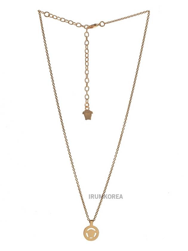 Medusa Pendant Necklace Gold - VERSACE - BALAAN 3