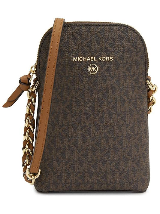 Jet Set Charm Cross Bag 32T0GT9C1B BRN ACORN - MICHAEL KORS - BALAAN 1