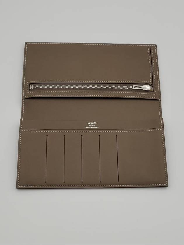 Citizen Twill Long Wallet Swift Etoupe Sun Beige - HERMES - BALAAN 6