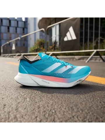 Adizero Adios Pro 3 Low Top Sneakers Blue - ADIDAS - BALAAN 1