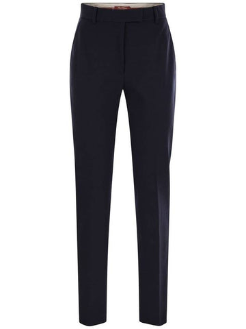 ERMES - Slim jersey trousers - MAX MARA - BALAAN 1