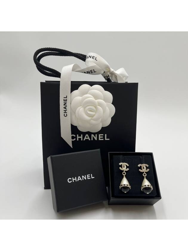 CC Logo Costume Jewelry Earring Earrings AB6391 - CHANEL - BALAAN 9