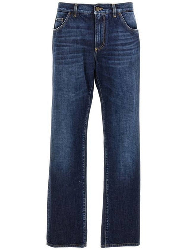 Dolce & Gabbana Blue Cotton Denim Jeans - DOLCE&GABBANA - BALAAN 1