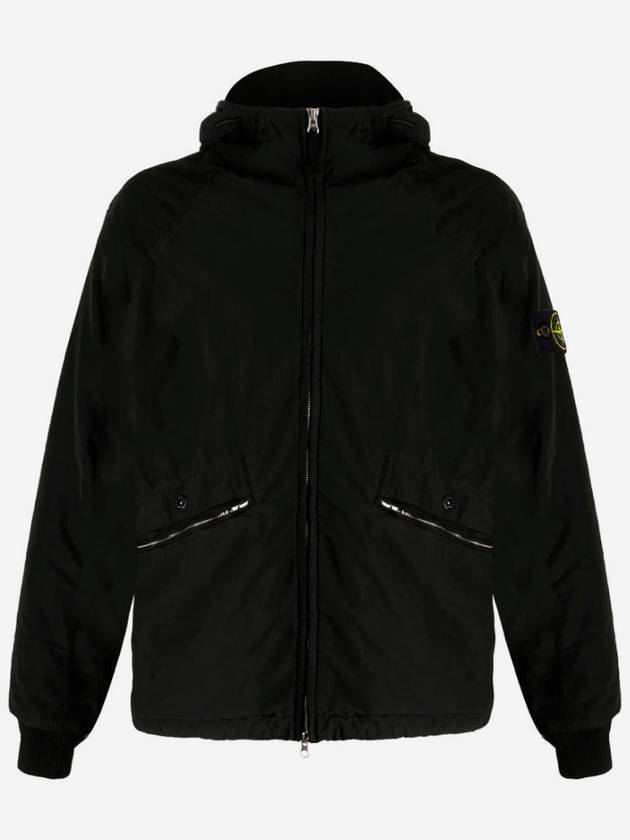 David Light TC Hooded Jacket Black - STONE ISLAND - BALAAN 2