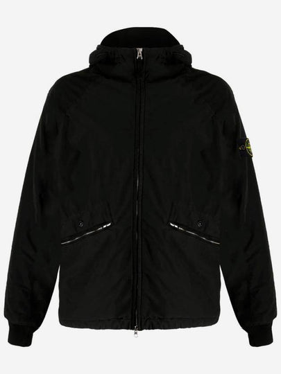 David Light TC Hooded Jacket Black - STONE ISLAND - BALAAN 2