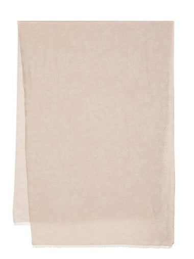 Tamara Organic Cotton Scarf Light Camel - MULBERRY - BALAAN 1