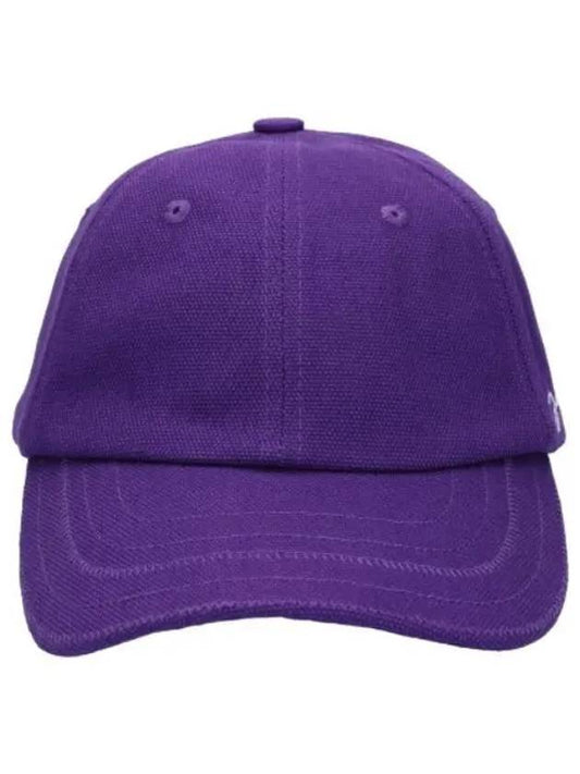 Jacquemus La Casquette Ball Cap Purple Hat - JACQUEMUS - BALAAN 1
