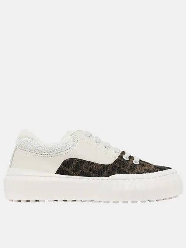 Kids Sneakers JMR403AHHMF1CPA Bianco - FENDI - BALAAN 2