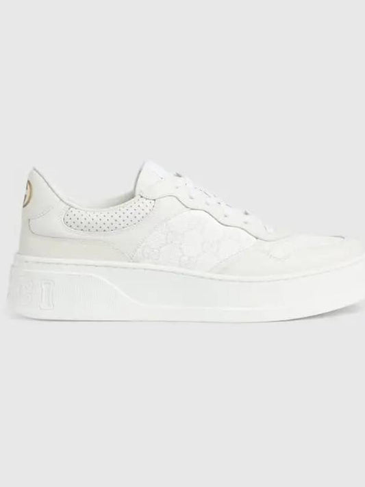 GG Supreme Low-Top Sneakers White - GUCCI - BALAAN 2