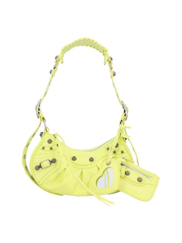 Le Cagole XS Lambskin Shoulder Bag Yellow - BALENCIAGA - BALAAN 1