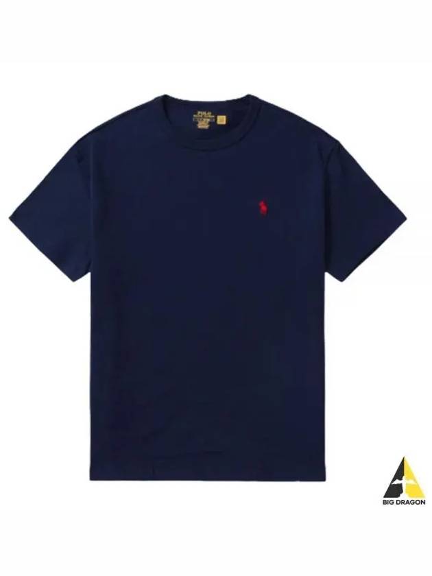 Pony Logo Classic Fit Short Sleeve T-Shirt Navy - POLO RALPH LAUREN - BALAAN 2