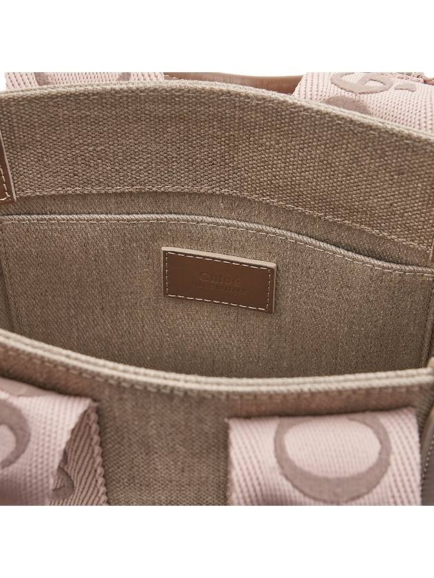 Woody Logo Small Tote Bag Blush Beige - CHLOE - BALAAN 11