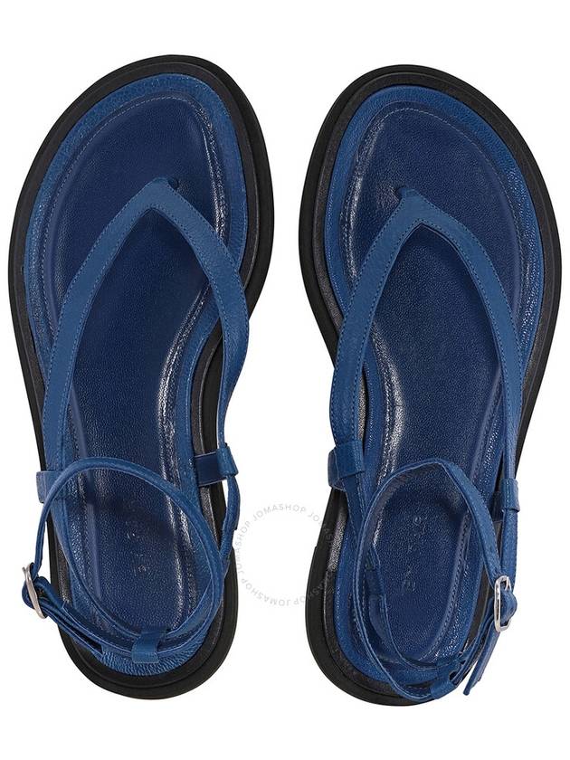 By Far Ladies Deep Blue Cece Sandals, Brand Size 36 ( US Size 6 ) - BY FAR - BALAAN 3