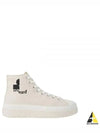 Austen High Top Sneaker Beige - ISABEL MARANT - BALAAN 2