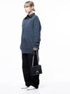 Four Woman Women s Soft Mohair Angora V neck Knit Classic Blue W243TP07CB - CHANCE'S NOI - BALAAN 6