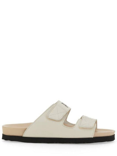 Sandals PWIH019 S23LEA0020361 WHITE - PALM ANGELS - BALAAN 2