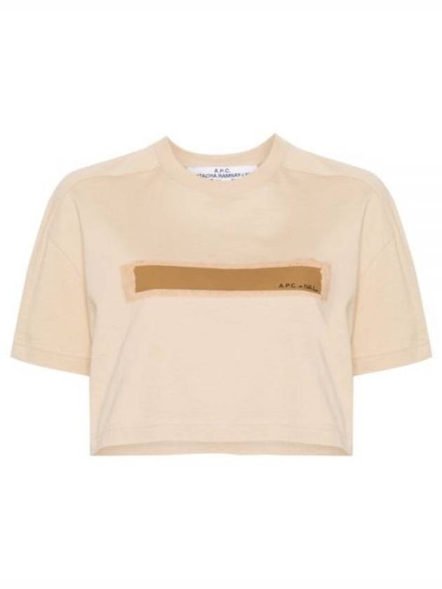 Sandre Short Sleeve T-Shirt Beige - A.P.C. - BALAAN 2