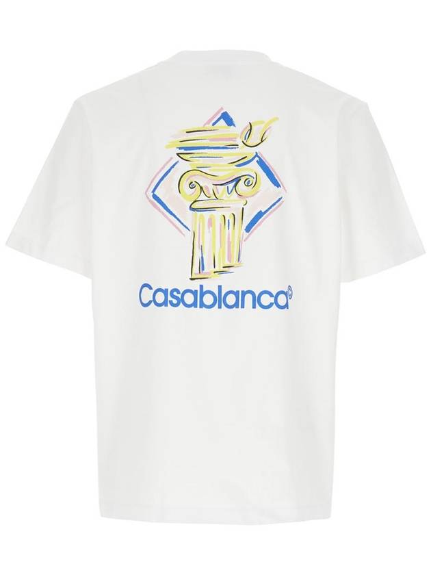 Diamond Column Printed T-Shirt - CASABLANCA - BALAAN 2